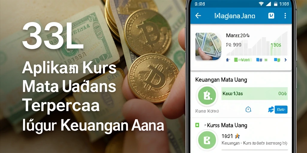 Tampilan antarmuka aplikasi Kurs Mata Uang 33L yang modern dan intuitif.
