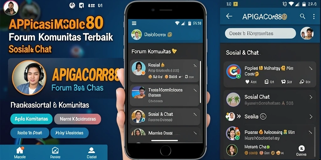 Screenshot antarmuka <strong>APIGACOR88</strong> menampilkan forum komunitas yang aktif dan interaktif.