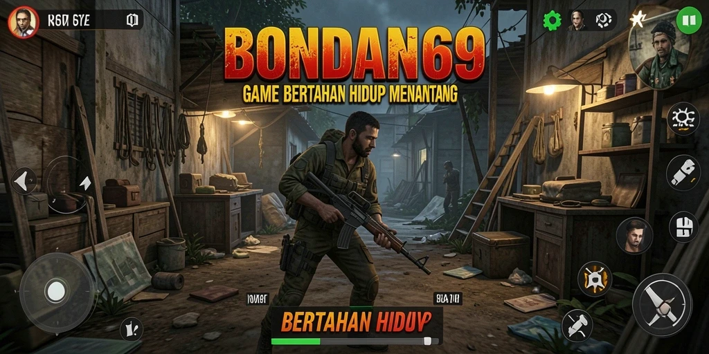 Tampilan grafis yang memukau dan antarmuka intuitif BONDAN69.